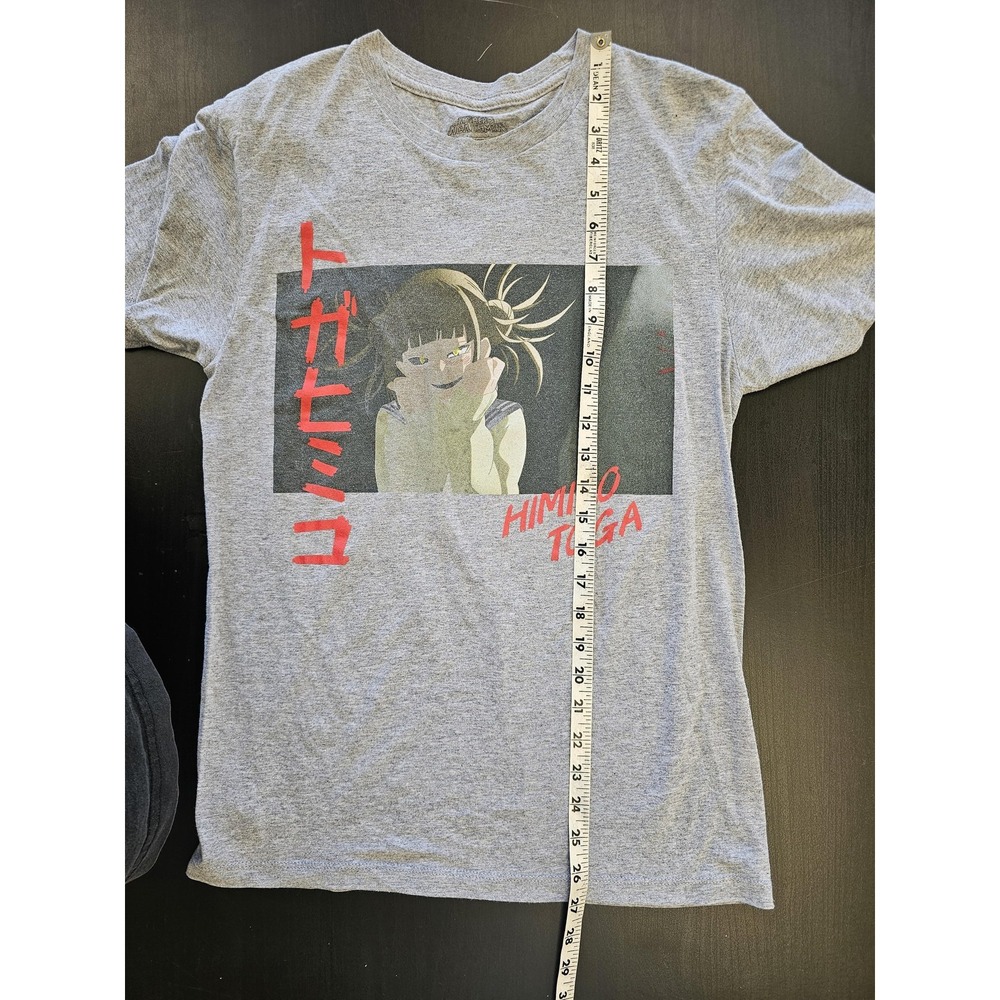 My Hero Academia Himiko Toga Shirt Mens Small Gray Anime Graphic Tee T-Shirt - Picture 4 of 5